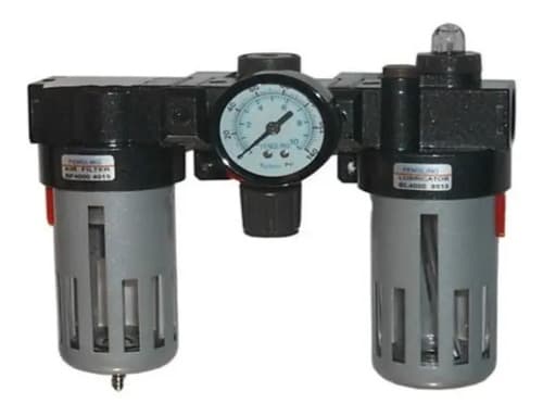 Filtro Regulador Y Lubricador Compresor Neumatica De 1/2 Bta