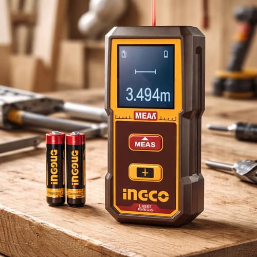 Medidor De Distancia Laser 35m Ingco Hldd0355