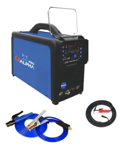 Soldadora Tig Ac Dc - Mma 200a Aluminio Acero Inox Alpha Pro Azul