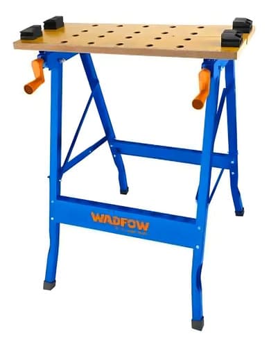 Banco Mesa Trabajo Plegable Wadfow 100kg Soporte Herramienta