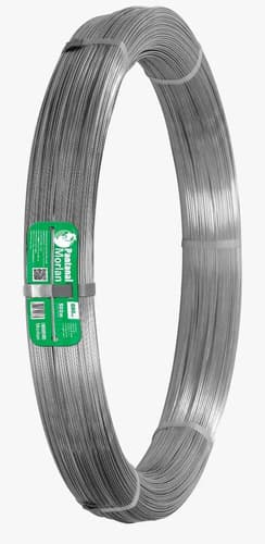 Alambre Ovalado 500m 16x14 (2,7 X 2,2 Mm) Pantanal Morlan Plateado