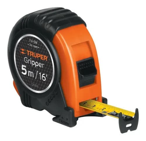Cinta Metrica Truper 5 M Cinta 19 Mm, Truper