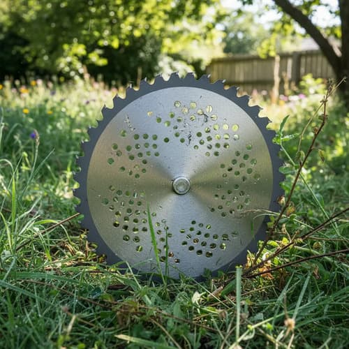 Disco Para Desmalezadora Corta Pasto Widia 230mm Hoteche Plateado