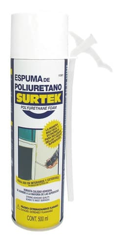 Espuma De Poliuretano Surtek Para Rellenar Y Sellar