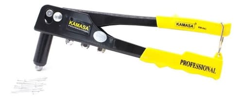 Remachadora Manual Kamasa 9.5 Km-043 Metal 4 Boquillas
