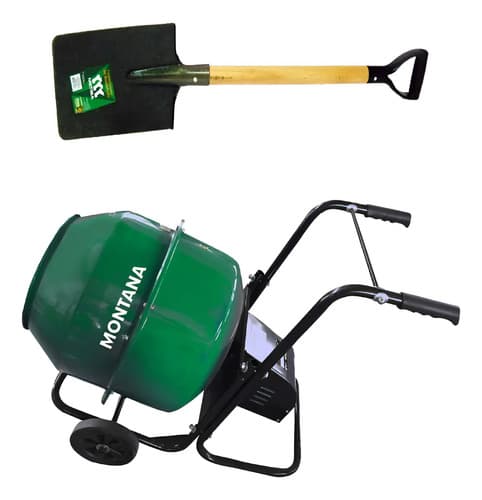 Hormigonera Trompito Montana 140 Lts - 1 Hp