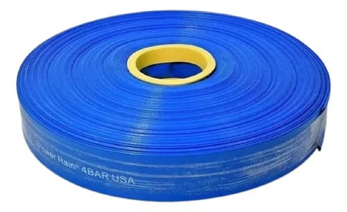 Manguera Plana Para Descarga De Agua Plana 2 X 100m 4 Bar Azul