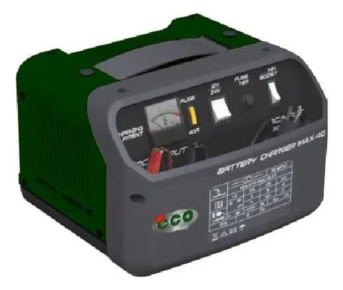 Cargador De Baterias De Auto Eco Tools 20a, 12/24v