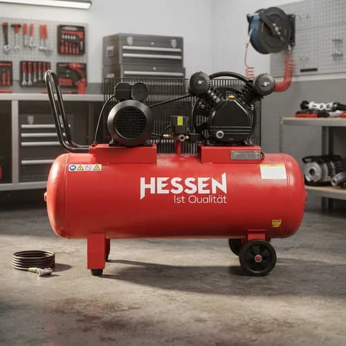 Compresor Hessen 350 Litros 7.5 Hp Trifasico