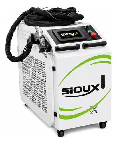 Soldadora Inverter Láser Sioux 5 En 1 1500w Profesionales Gris