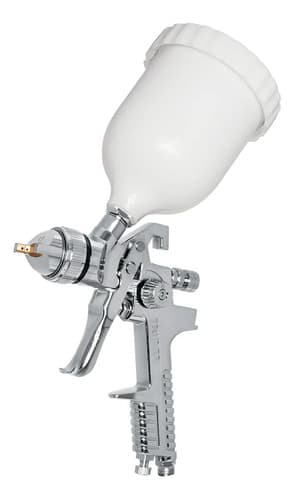 Pistola Eléctrica Para Pintar Gravedad Truper Profesional Pi Plata