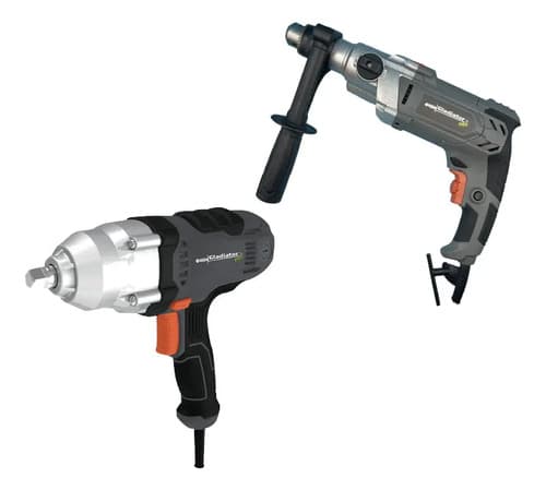 Llave De Impacto 800w Taladro Percutor 13mm 1100w Gladiator Negro