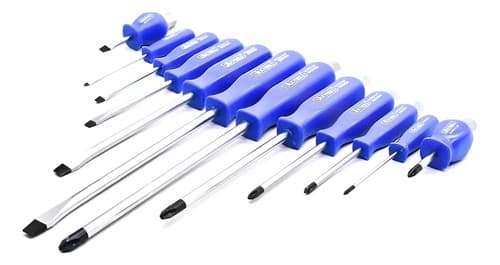 Destornillador De Golpe 12 Piezas Azul