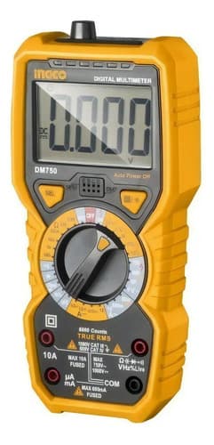 Ff Tester Multimetro Digital Ingco Dm750 Profesional Diodo