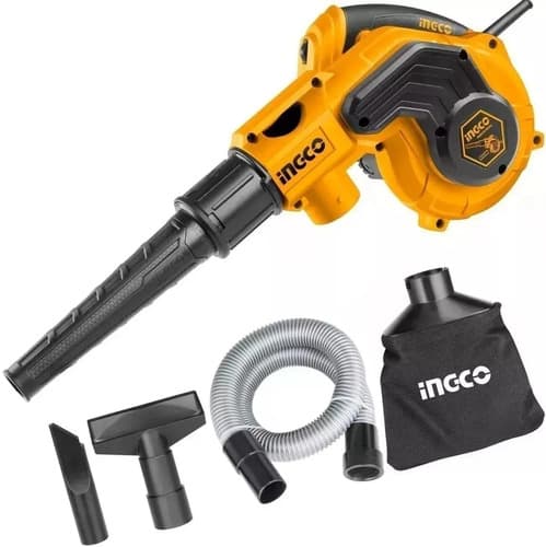 Sopladora Aspiradora Hojas Jardin Ingco 800w Ab8008 Amarillo