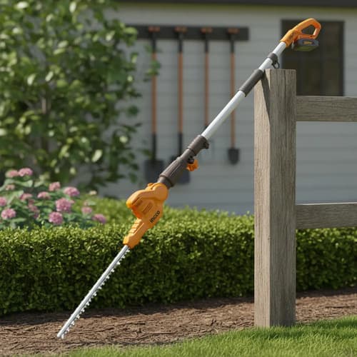 Corta Cerco De Altura A Batería 20v P20s C/1 Bat - Cpht20160 Naranja
