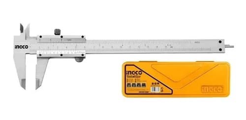 Calibre Mecánico Ingco 0-200 Mm En Acero Hvc01200