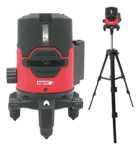Nivel Laser Verde 50m Trípode + Accesorios Equus