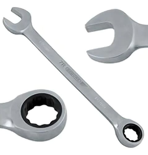 Llave Combinada Francesa Tushop 9mm Acero Mecanismo Criquet