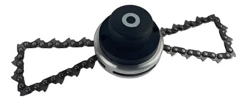 Carrete Recortador Con Cadena Para Desbrozadora Negro
