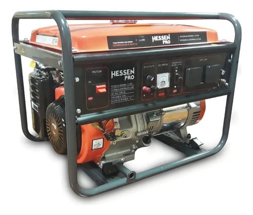 Generador Eléctrico Hessen Monofásico 8000w 220v Nafta Avr G