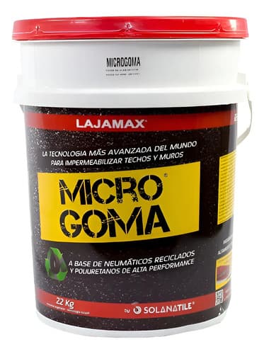 Membrana Microgoma Impermeabilizante Para Piso Y Pared Color Gris