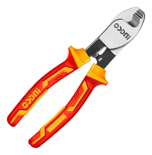 Alicate Corta Cable Aislado 1000v 6 Pulgadas 160mm Ingco Color Amarillo Y Rojo Amarillo/rojo
