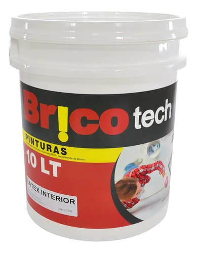 Látex Para Interiores Brico Tech De 10 L