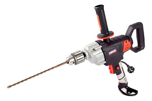 Taladro Eléctrico Makute Ed016 1600w Rotación Potencia Alto Negro