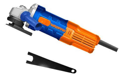 Amoladora Angular 4 1/2 Eléctrica 115 Mm Wadfow 710w Azul/naranja