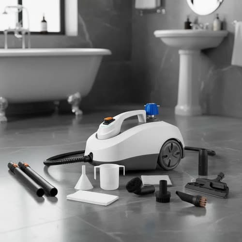 Limpiadora A Vapor 1800w 1,5lt 5bar Wadfow Wsc1515 Azul