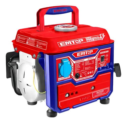 Generador Nafta 800w Motor Arranque Manual Monofasico Emtop