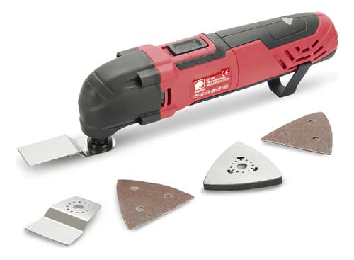 Sierra Multifunción Oscilante Equus 300w Uso Profesional Color Rojo Frecuencia 50hz