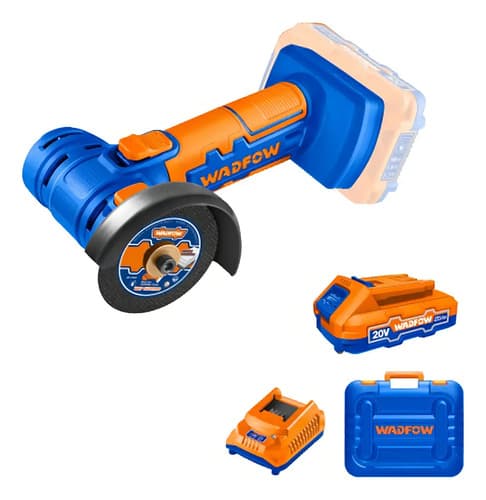 Mini Amoladora A Bateria 3 Wadfow Wlap571 - Smf Color Azul Frecuencia 50-60