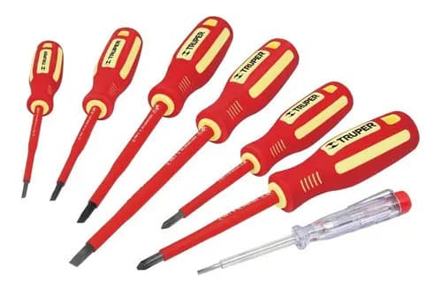 Juego De 6 Desarmadores Dielectricos Truper 14196