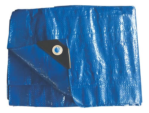 Lona Azul 5 X 7 Mts. Alta Resistencia Toldo Con Ojales