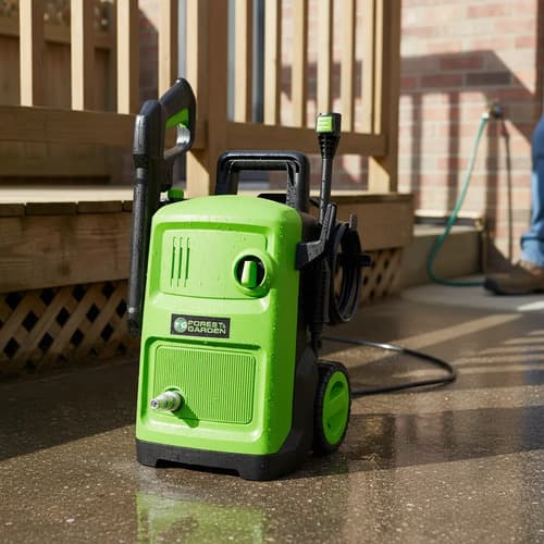 Hidrolavadora Forest & Garden Hl9140/220 140 Bar 2000w Color Verde 50 Hz X 60 Hz