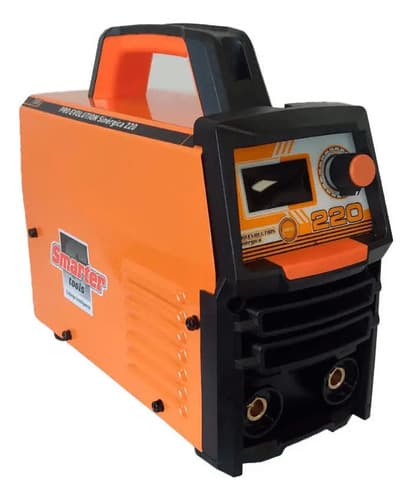 Soldadora Inverter Smarter Pro Evolution 220 Mma 200amp Pantalla Digital Naranja