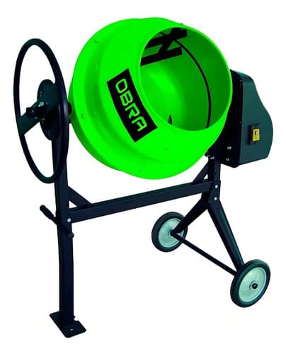 Hormigonera 175 Lts 800w Obra Trompito Mc9175/25 Verde Claro