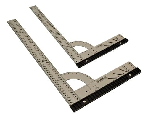 Escuadra Universal Milescraft De Acero Para Carpintería Gris