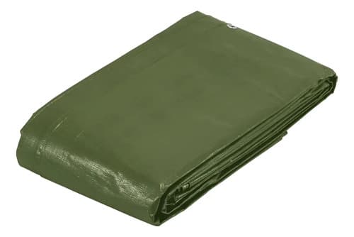 Lona Uso Rudo Verde Olivo 6 X 9 Metros Expert Truper 16378 Verde