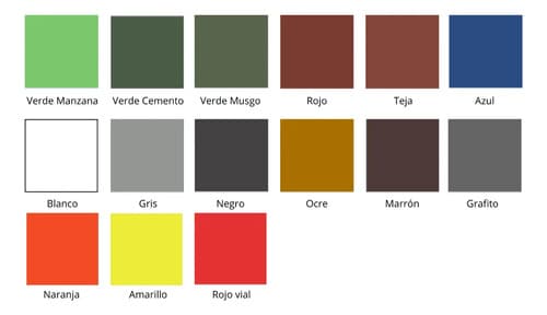 Pintura De Látex Pensilvania Pisos Y Paredes Latex Acrílico Rojo Mate