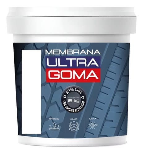 Membrana Impermeabilizante Con Goma De Caucho 18 Kg