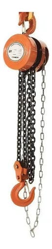 Aparejo Manual De Cadena Lüsqtoff Nc3-5 De 3000kg Con Cadena De 5m