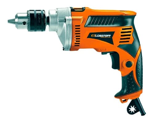 Taladro Con Percutor 710w 13mm Vel Variable Lusqtoff Color Naranja Frecuencia 50 Hz