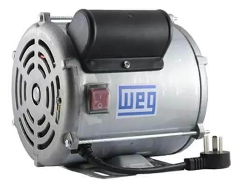 Hormigonera Weg 3/4 0.738 Cv Motor Reforzado Potencia 550w Gris