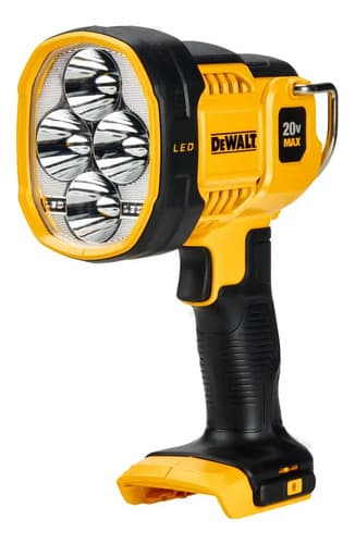 Linterna Dewalt Dcl043 Led Ion Litio 20v Sin Bateria Linterna Amarillo Luz Amarillo