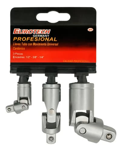 Dados Articulados 1/2 3/8 1/4 | Eurotech