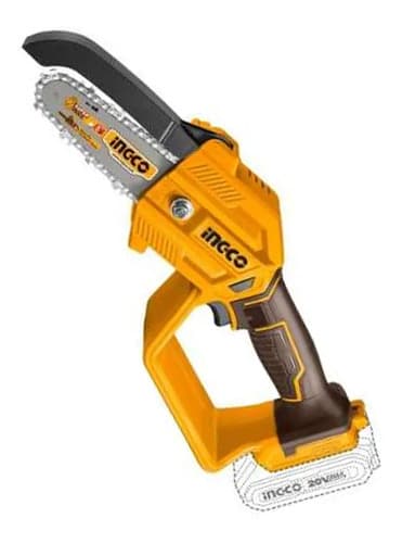 Mini Moto Sierra 5 PuLG P20s Ingco Cgsli2058 S/bat S/car Naranja Claro