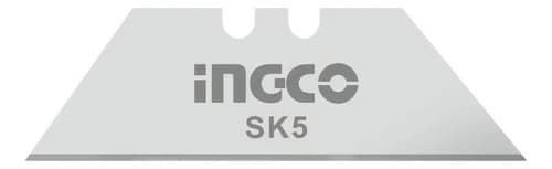 Repuesto De Cuchillas Ingco Sk5 Para Cutter Huk6118 / Huk6128, Pack Con 10 Unidades